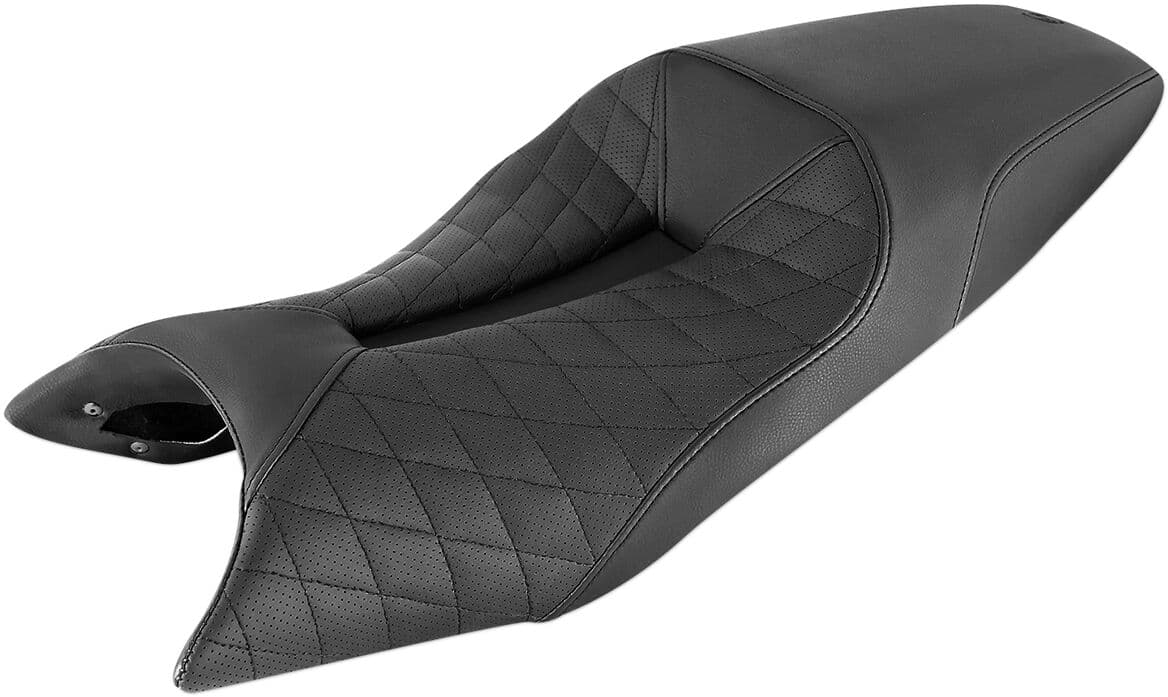 Track Lattice Stitched Seat