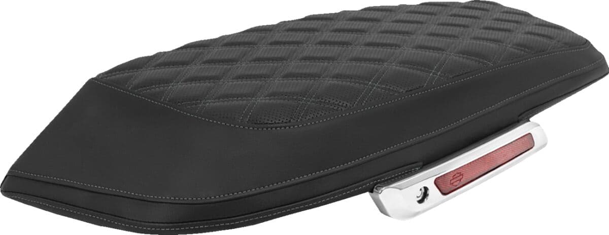 Lattice Stitched Saddlebag Lid Covers