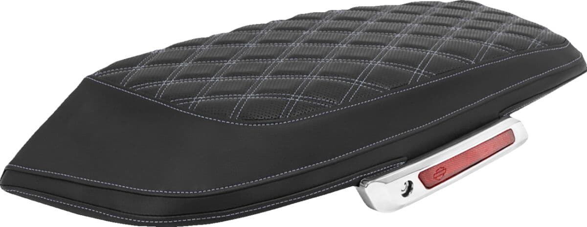 Lattice Stitched Saddlebag Lid Covers