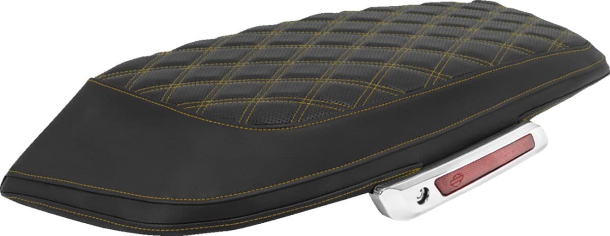 Lattice Stitched Saddlebag Lid Covers