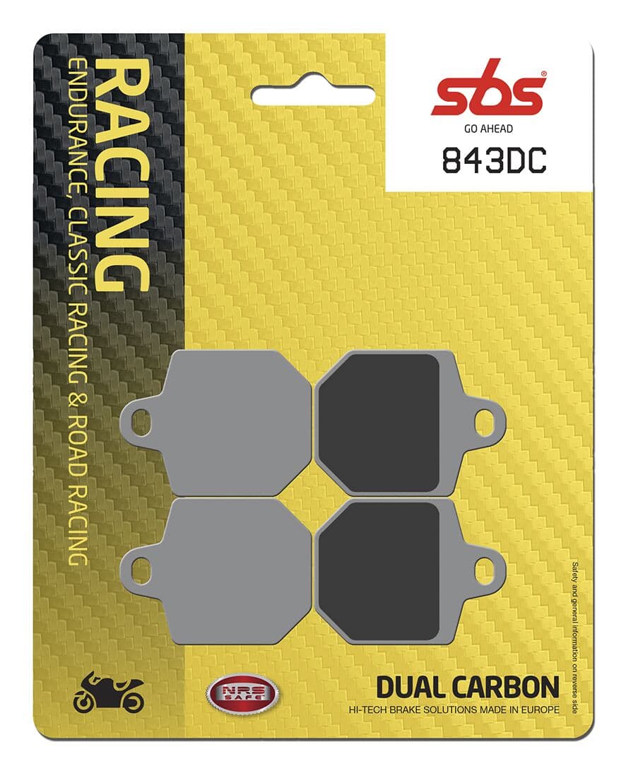 DC Racing Dual Carbon Brake Pads