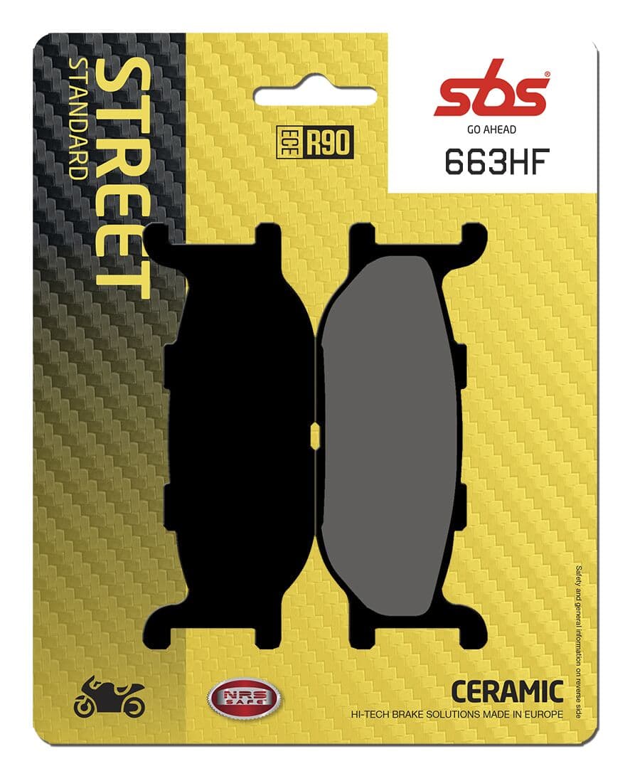 HF Street Ceramic Organic Brake Pads