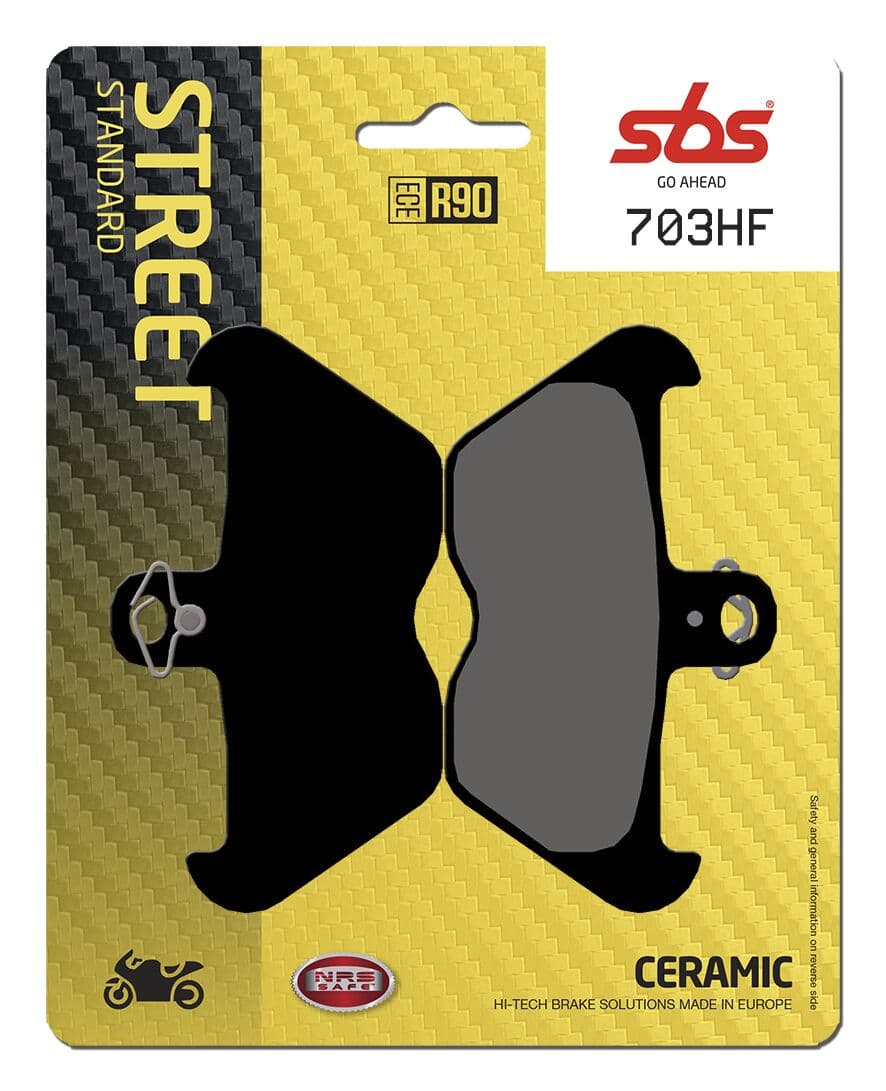 HF Street Ceramic Organic Brake Pads