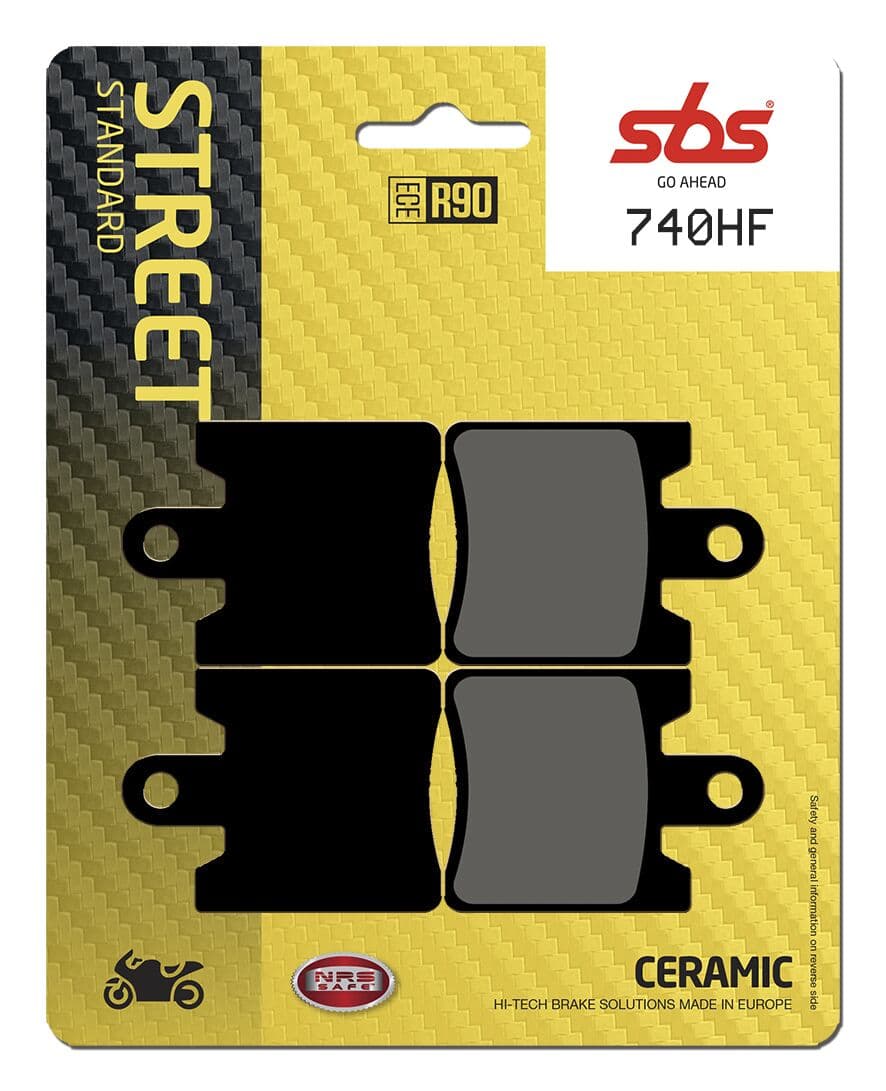 HF Street Ceramic Organic Brake Pads