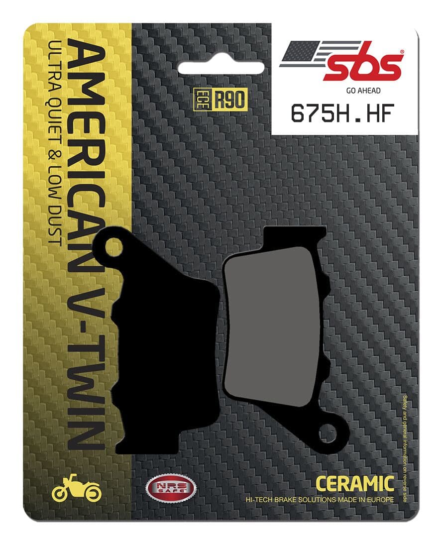 HF Street Ceramic Organic Brake Pads