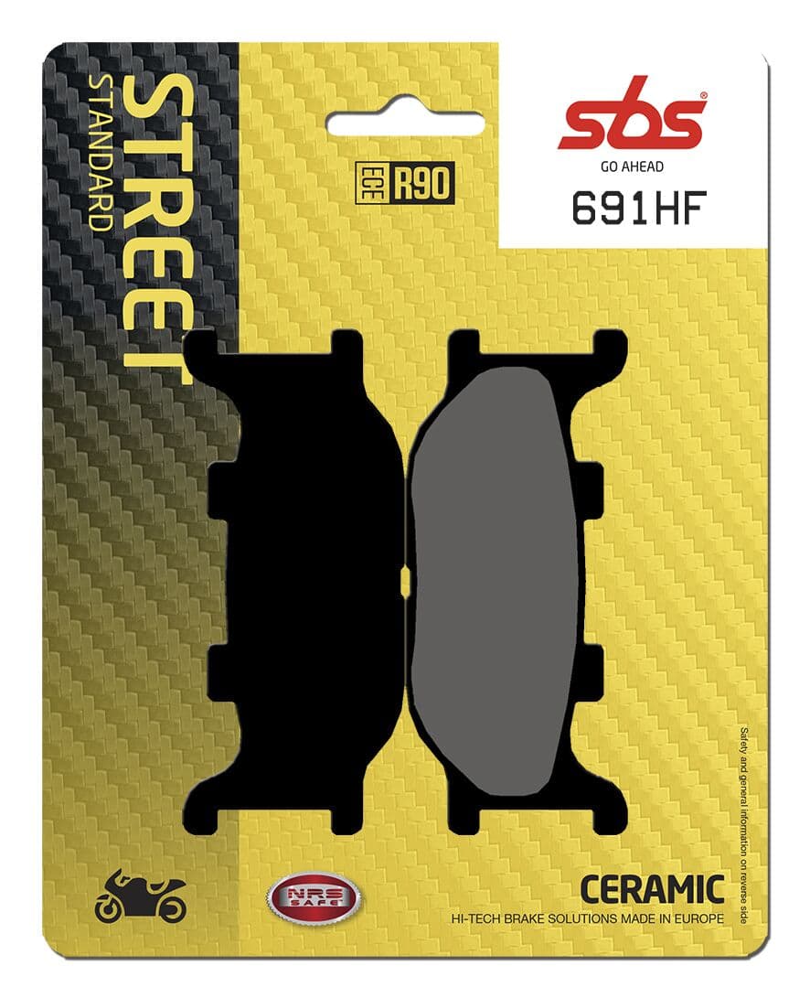 HF Street Ceramic Organic Brake Pads