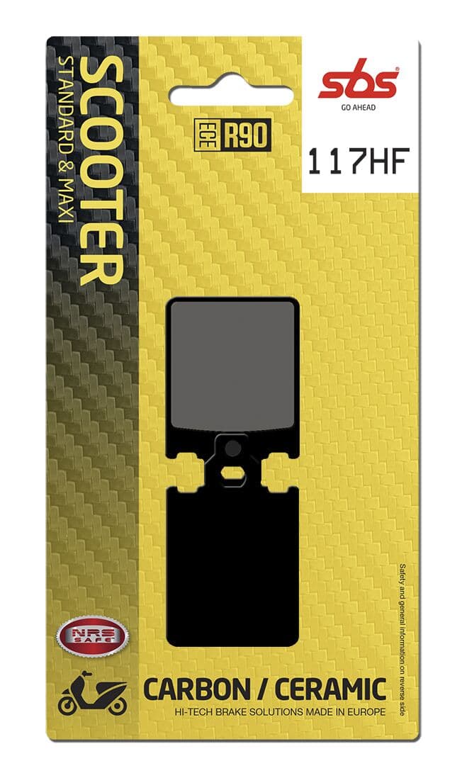 HF Street Ceramic Organic Brake Pads