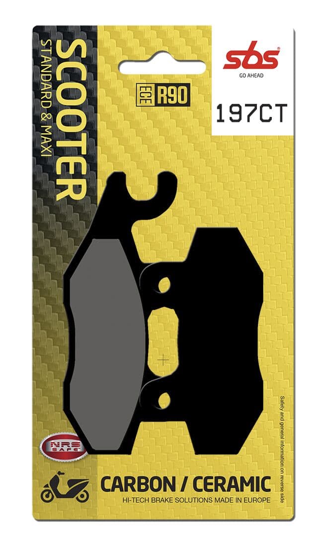 CT Scooter Carbon Tech Organic Brake Pads