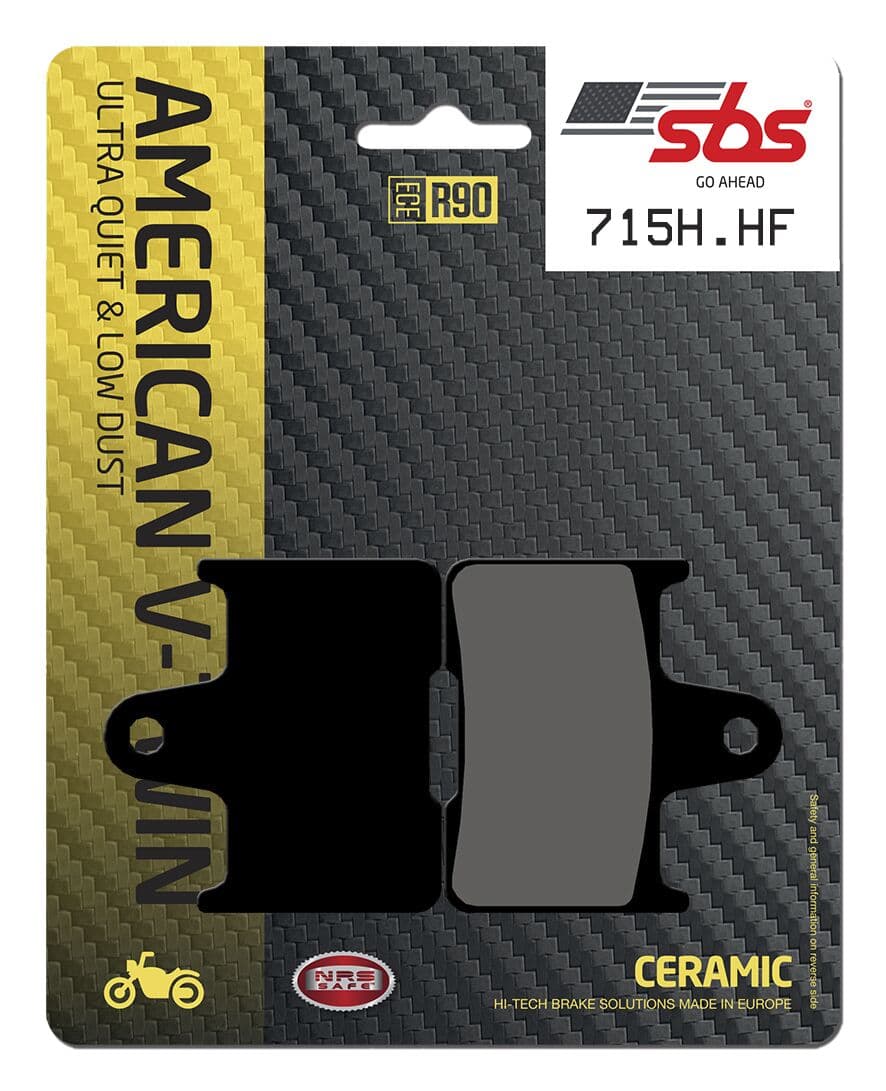 HHF Street Ceramic Organic Brake Pads