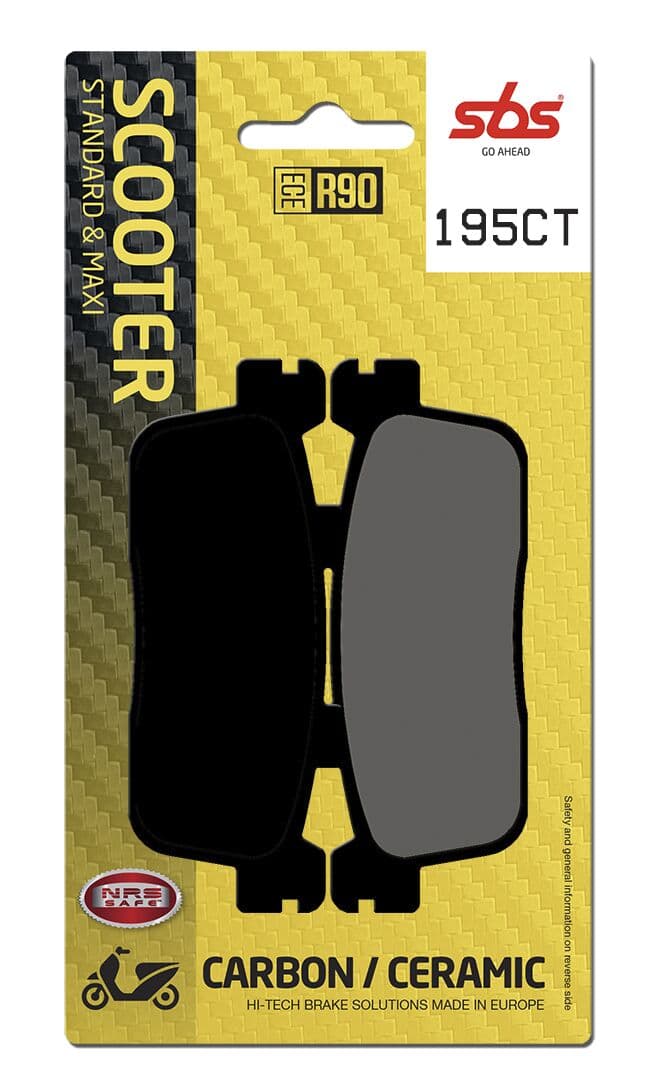 CT Scooter Carbon Tech Organic Brake Pads