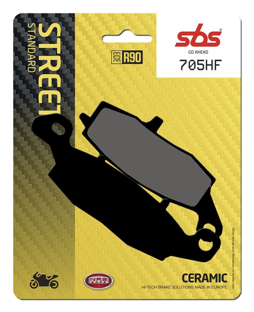 HF Street Ceramic Organic Brake Pads