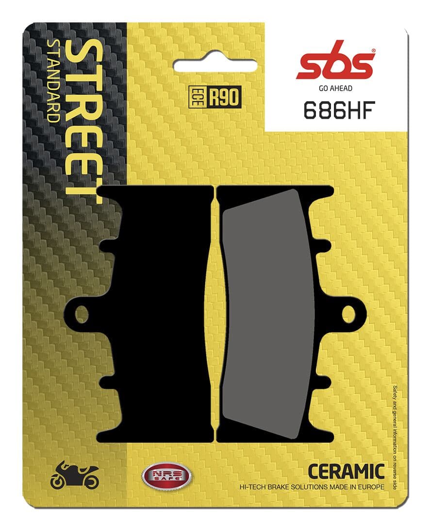 HF Street Ceramic Organic Brake Pads