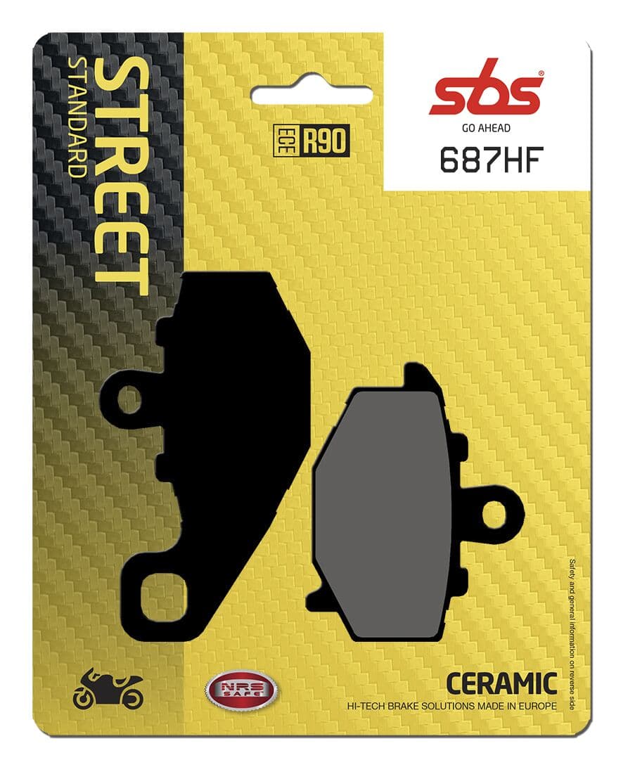 HF Street Ceramic Organic Brake Pads