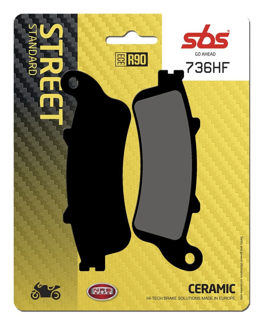 HF Street Ceramic Organic Brake Pads