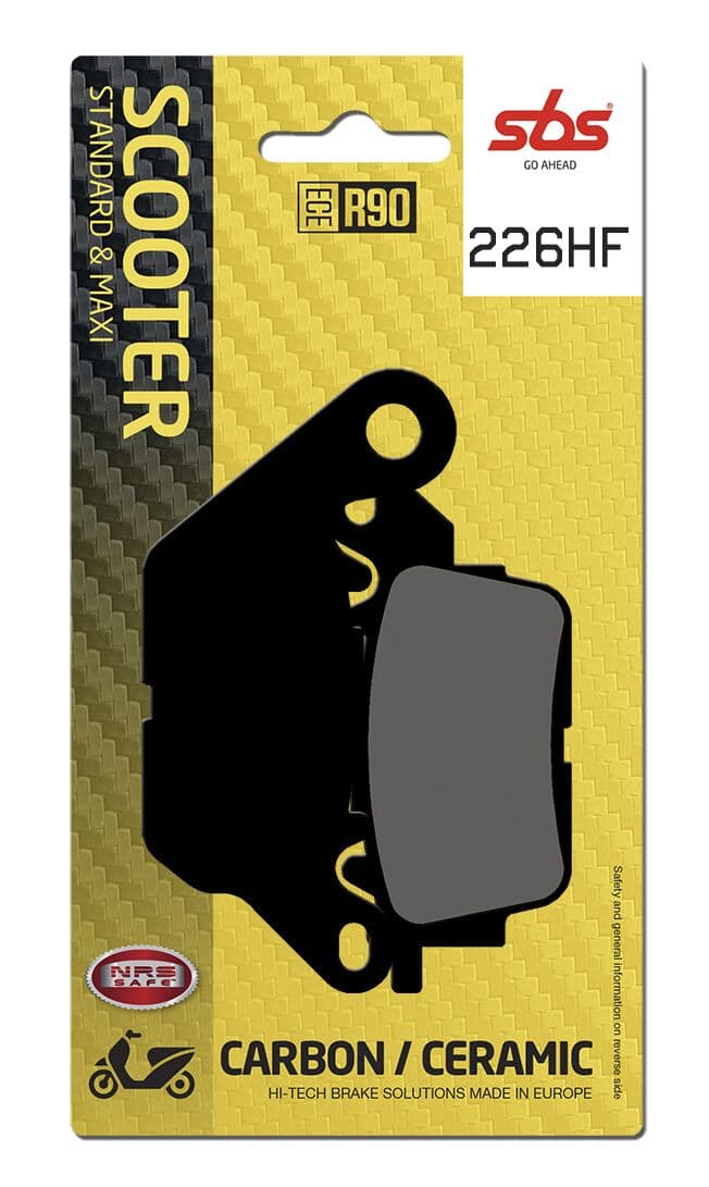 HF Street Ceramic Organic Brake Pads