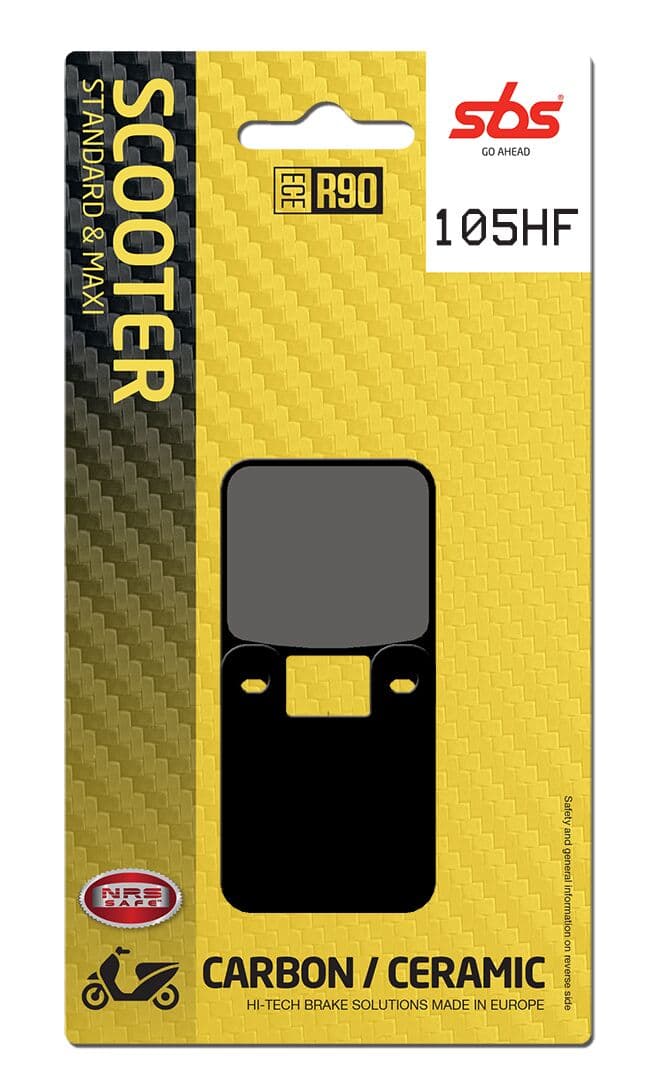 HF Street Ceramic Organic Brake Pads