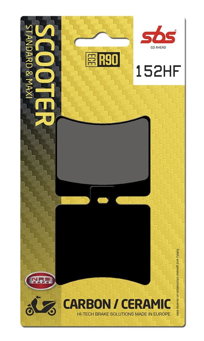 HF Street Ceramic Organic Brake Pads