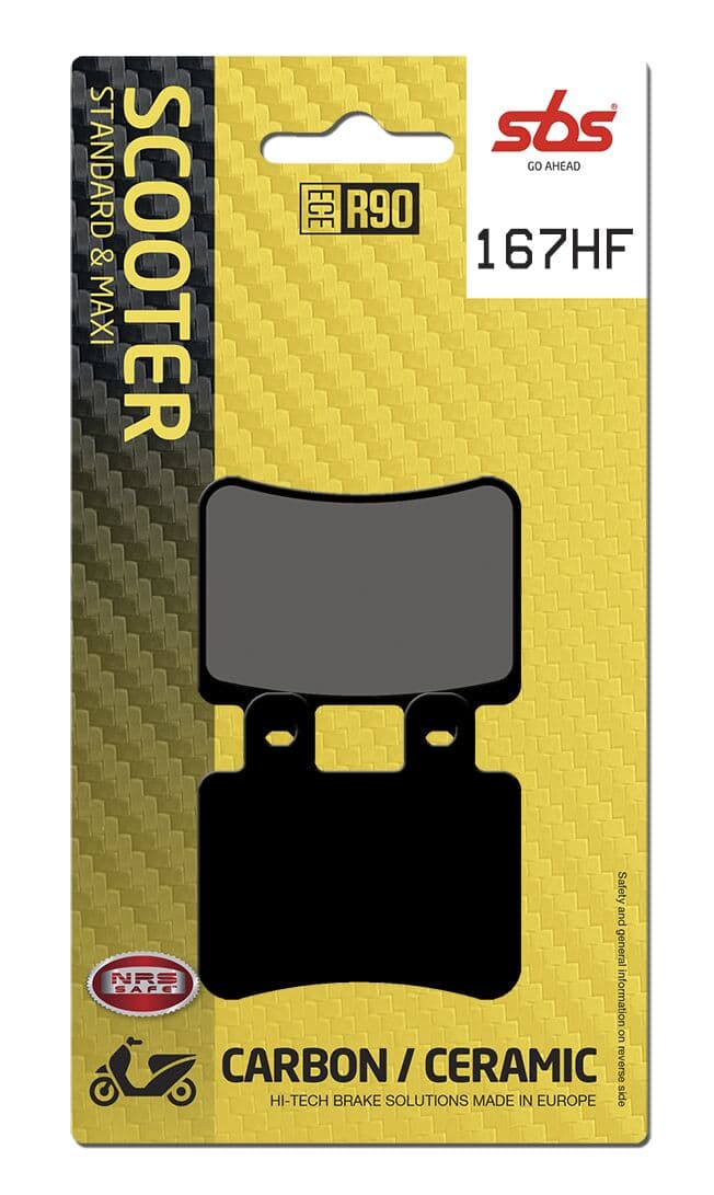 HF Street Ceramic Organic Brake Pads