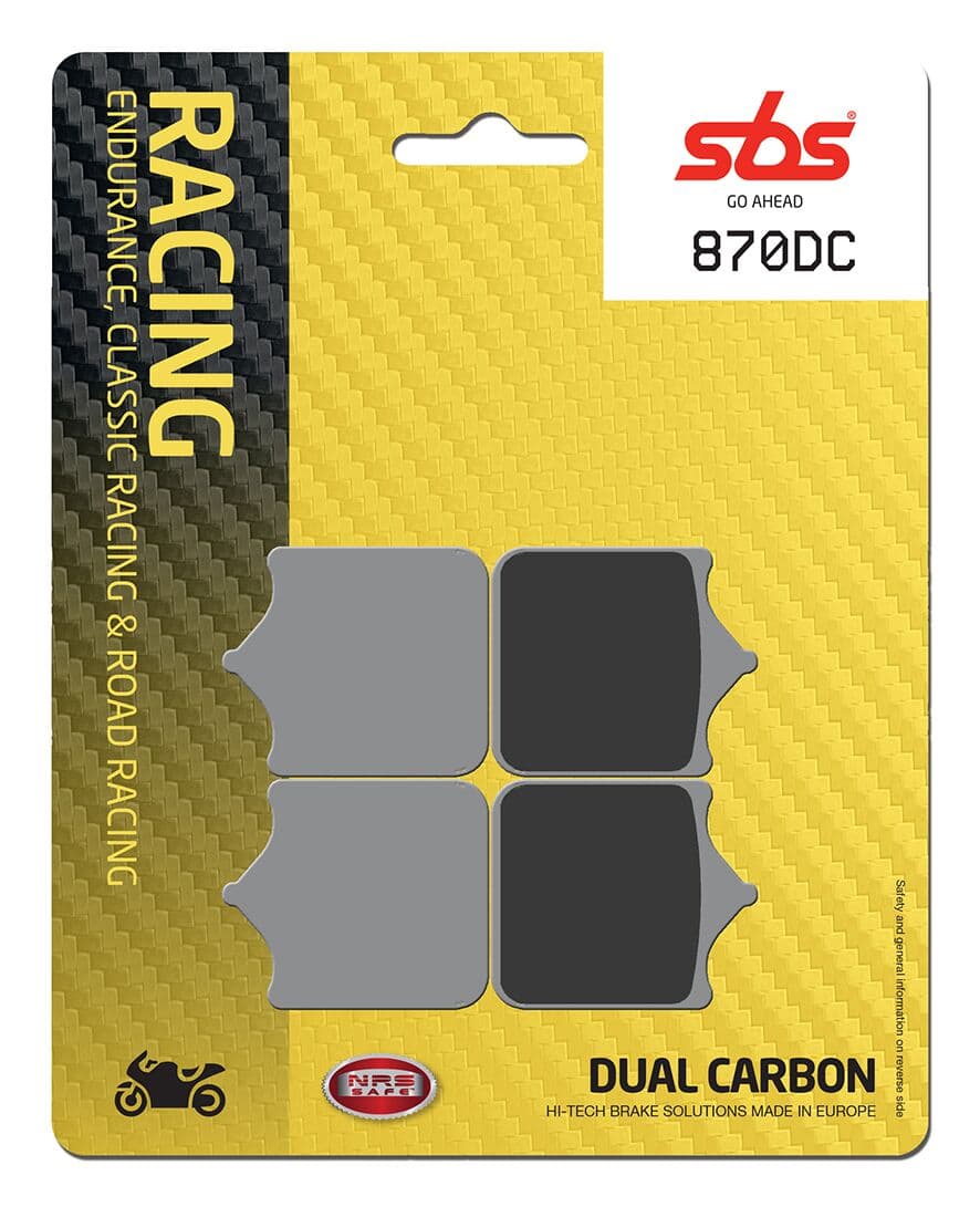 Plăcuțe de frână DC Racing Dual Carbon