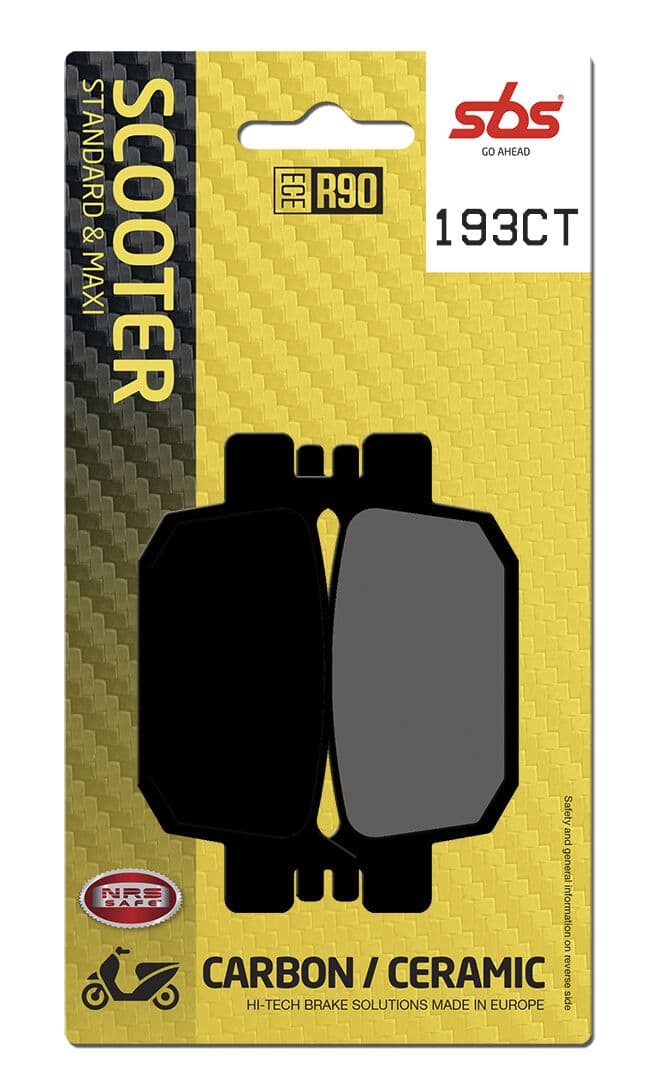 CT Scooter Carbon Tech Organic Brake Pads
