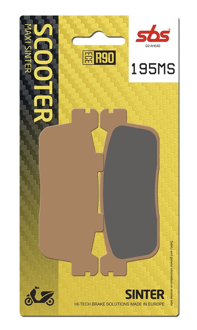 MS Scooter Maxi Sintered Brake Pads