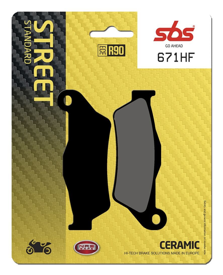 HF Street Ceramic Organic Brake Pads