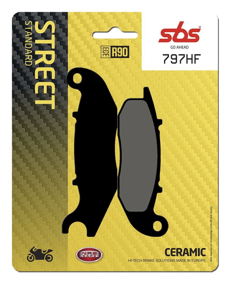 HF Street Ceramic Organic Brake Pads