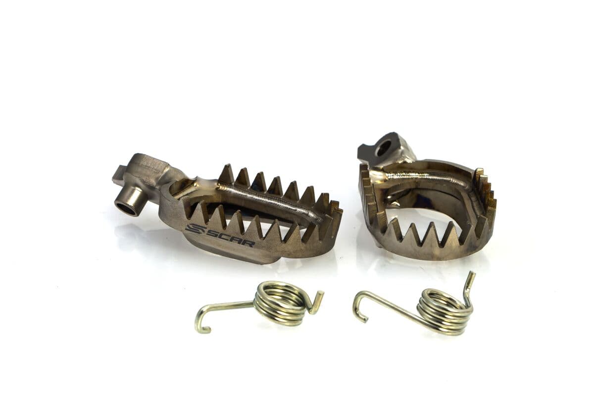 Anti Mud Titanium Footpeg