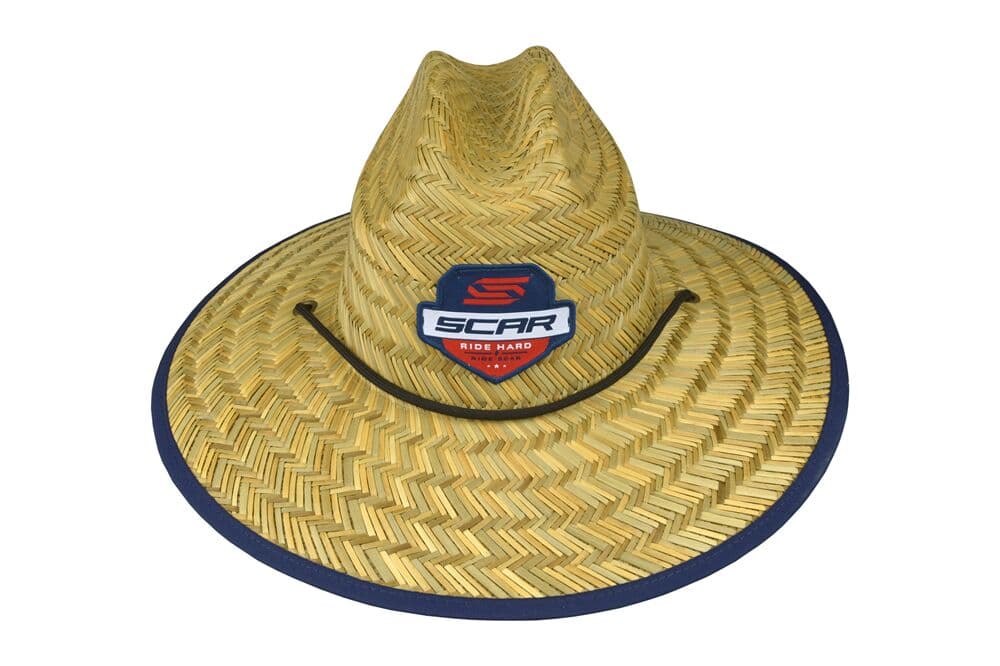 Scar Straw Hat Brown
