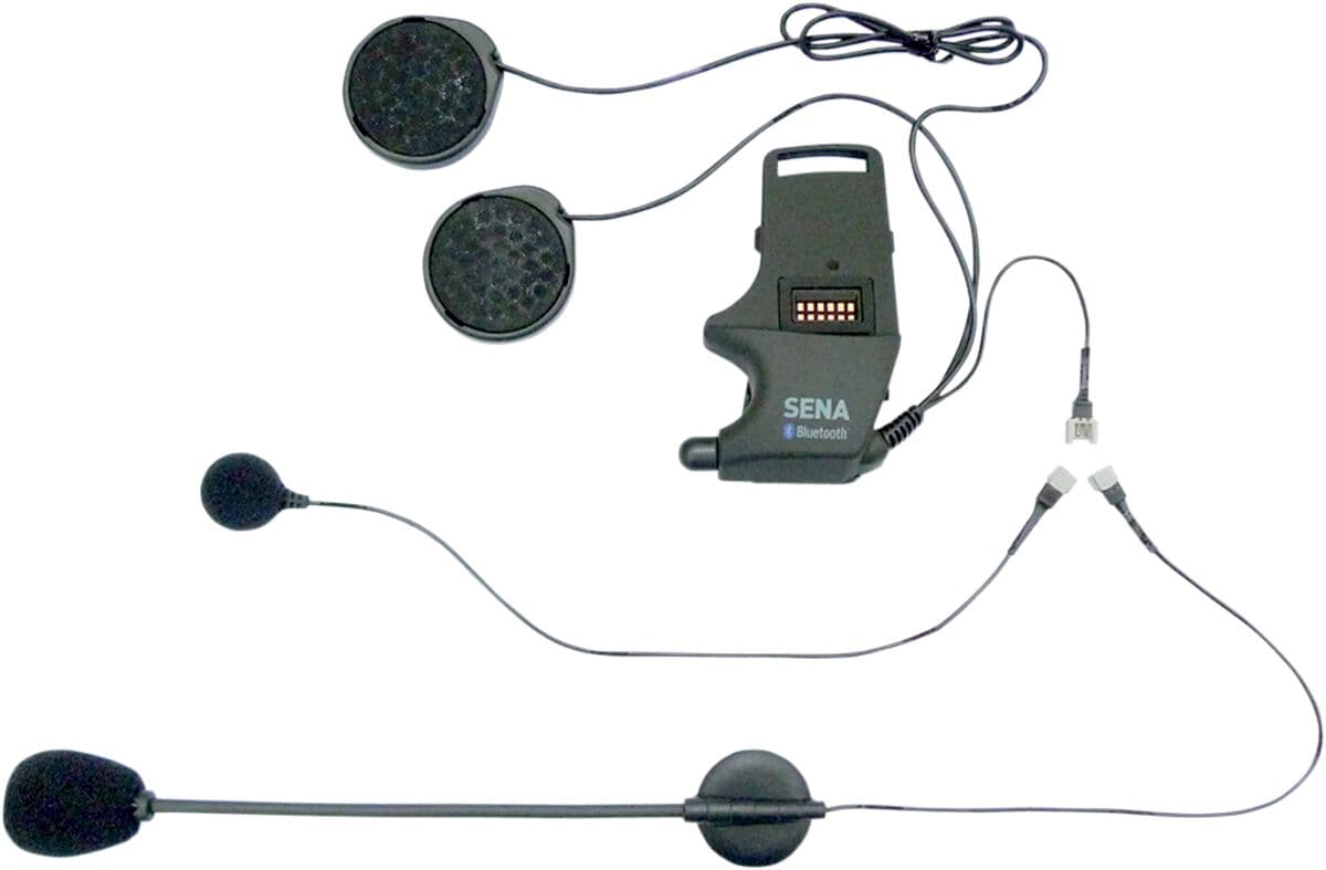 Kit suport/clemă pentru cască/intercom