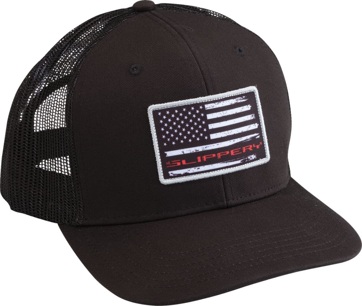 Flag Hat Black