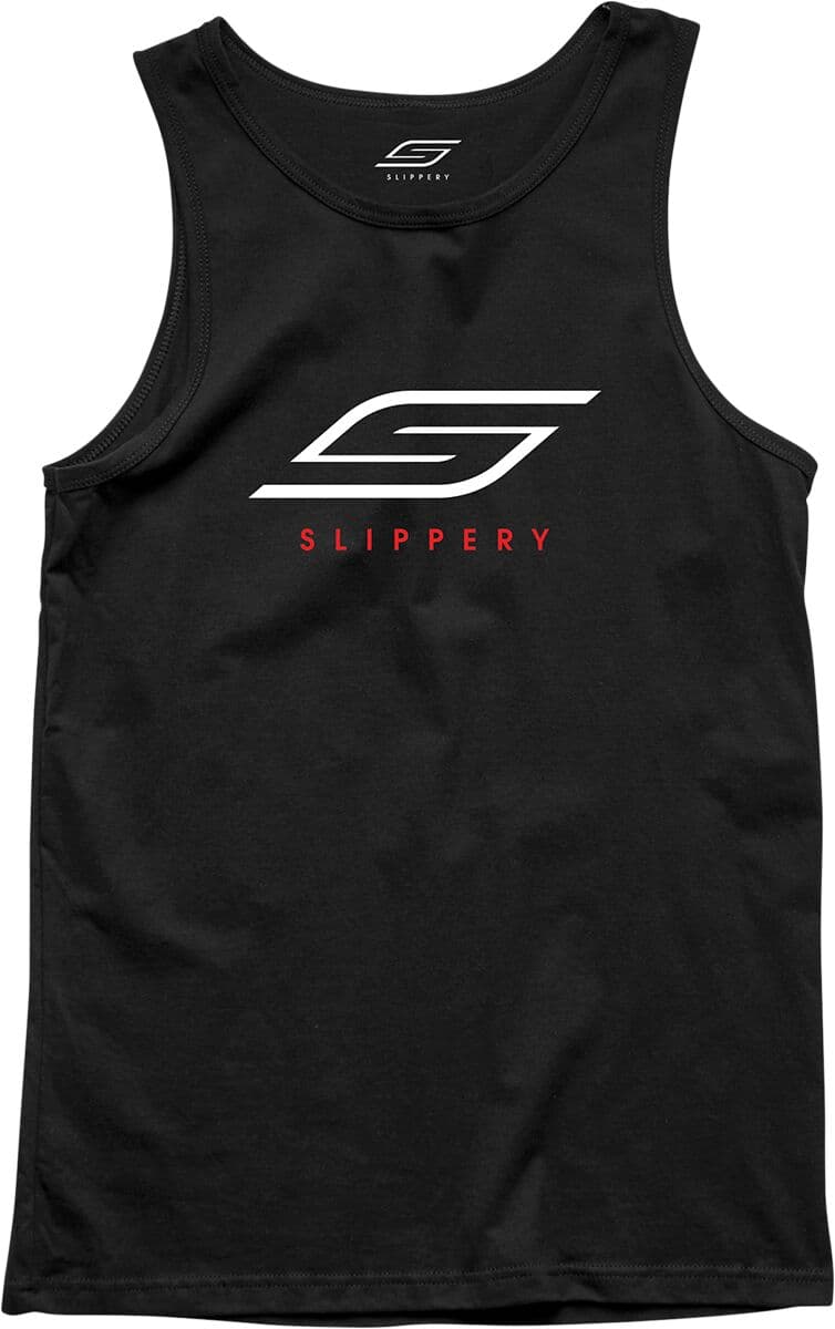 Slippery Tank Top Black