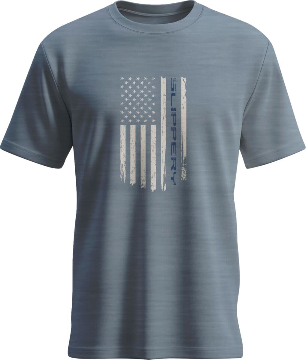 Flag Flint T-Shirt Blue