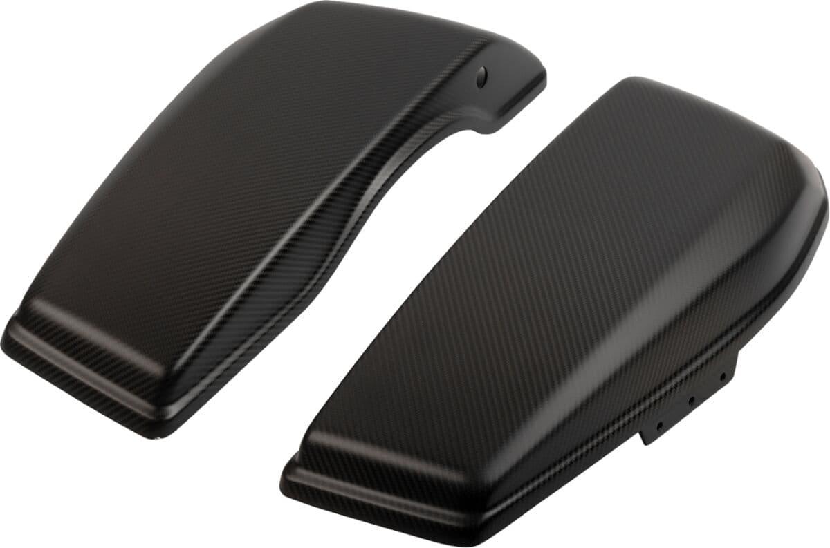 Saddlebag Lids Black