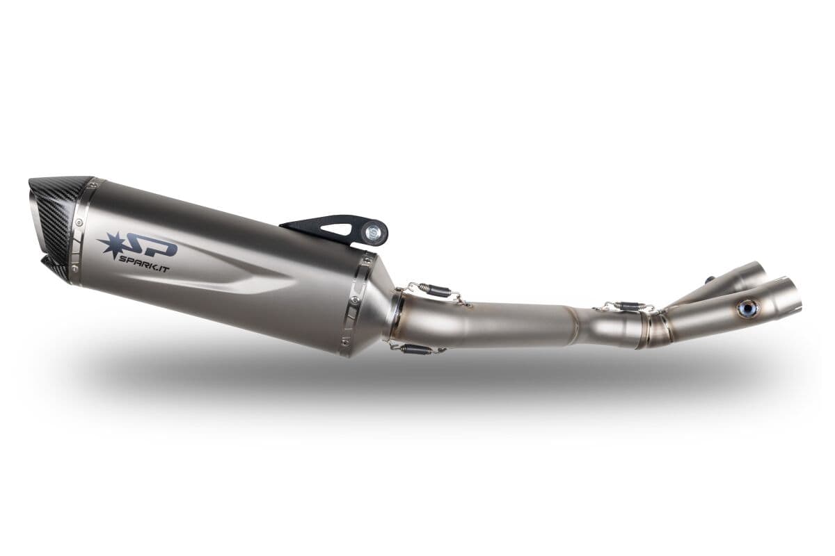 FORCE EVO 3/4 2in1 Exhaust System Titanium