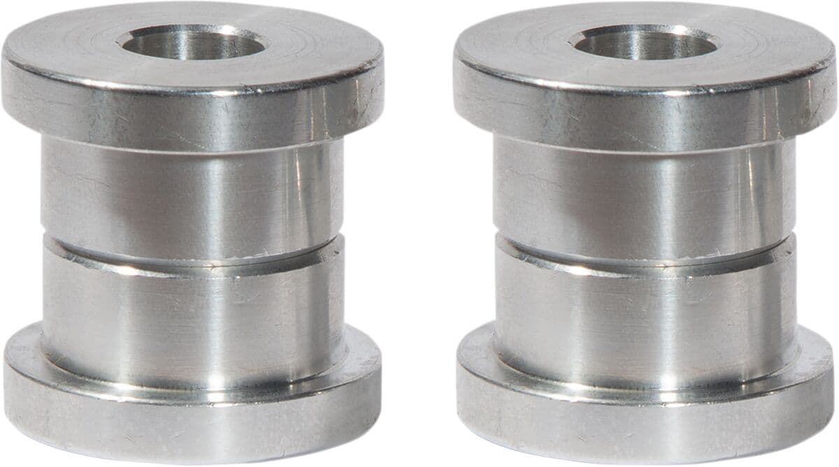 Standard Solid Handlebar Riser Bushing Silver