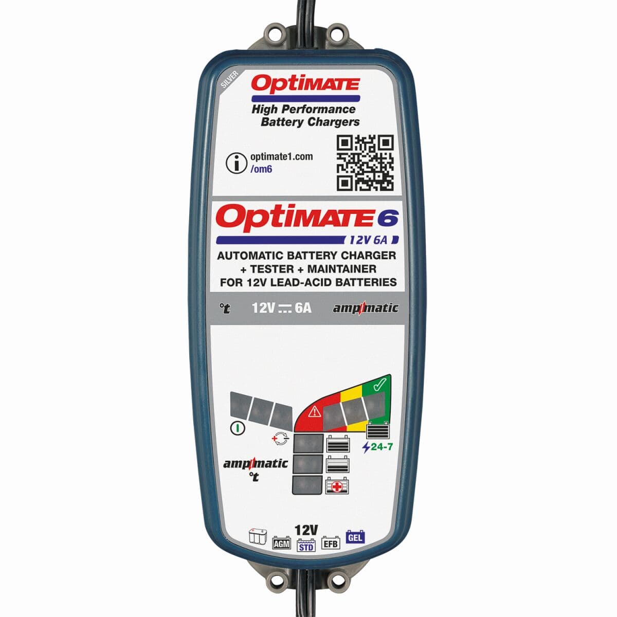 Optimate 6 Select Battery Charger/Power Supply