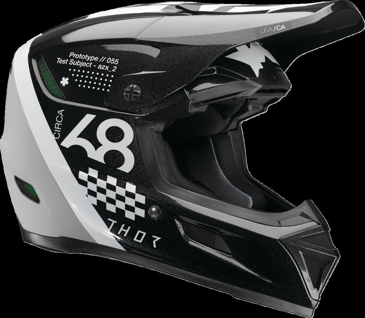 Cască Reflex Sport Riot MIPS® Negru Alb
