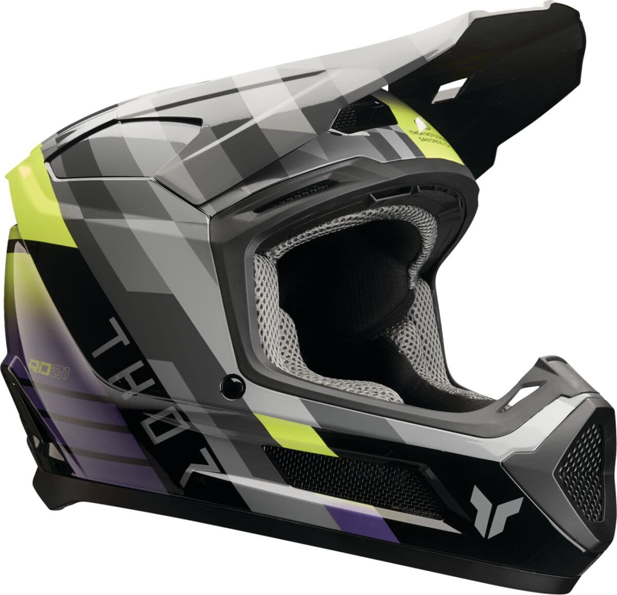 Cască Youth Fleet Camber Negru Violet