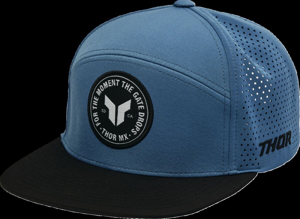 Badge Hat Blue