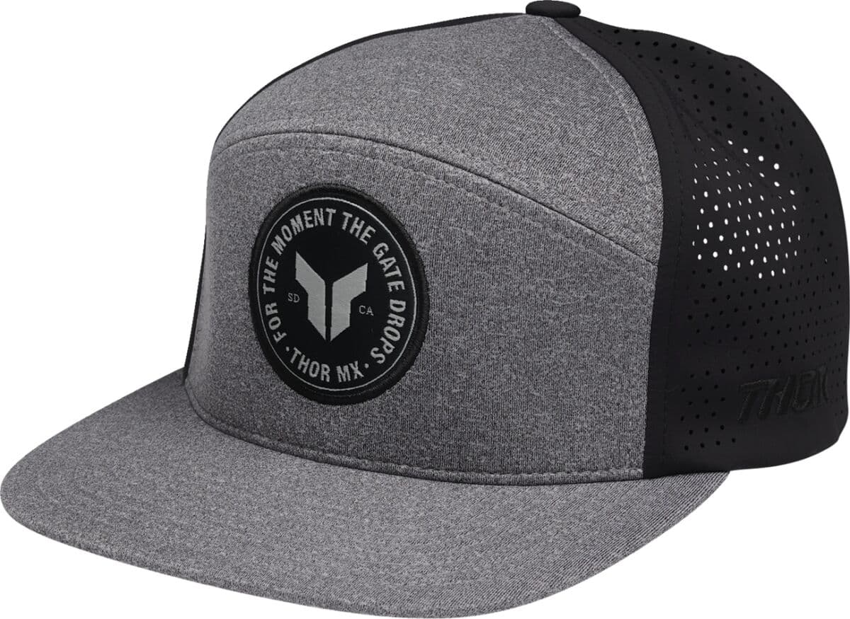Badge Hat Black| Gray