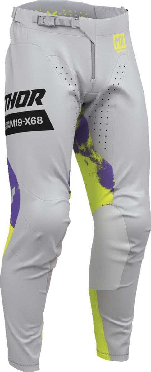 Launchmode Bleach Pants Gray| Yellow