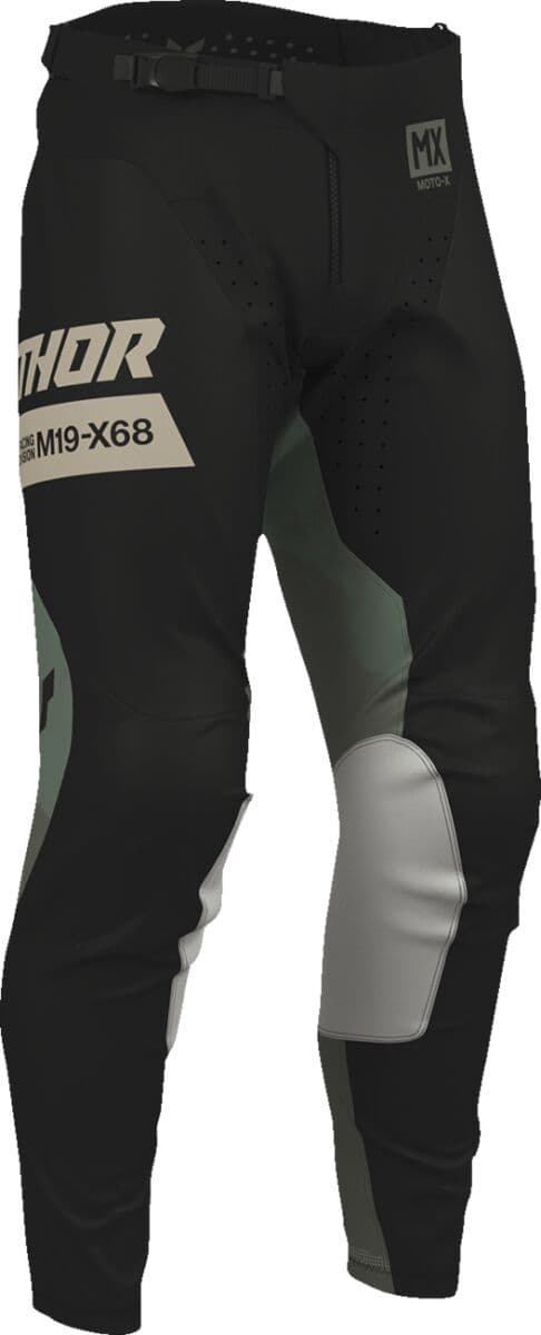 Launchmode Bleach Pants Black| Green