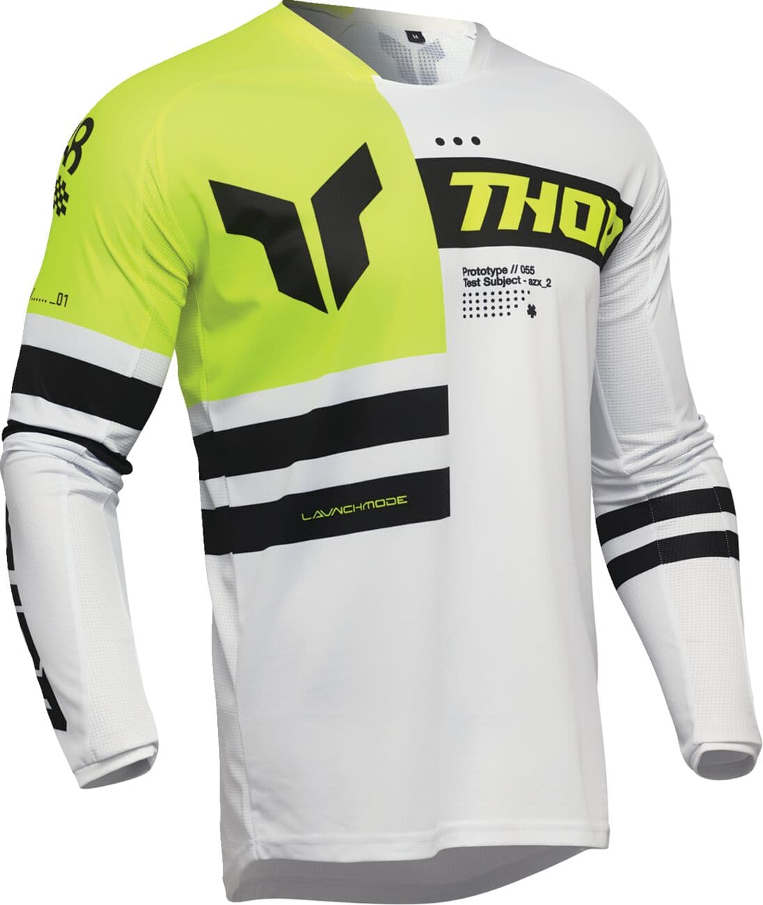 Launchmode Dozer Jersey White| Yellow