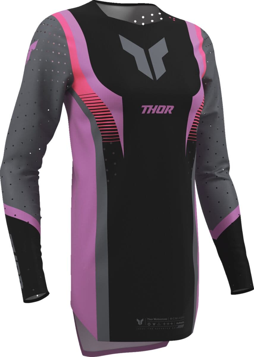 Women's Sportmode Velocity Jersey Black| Purple