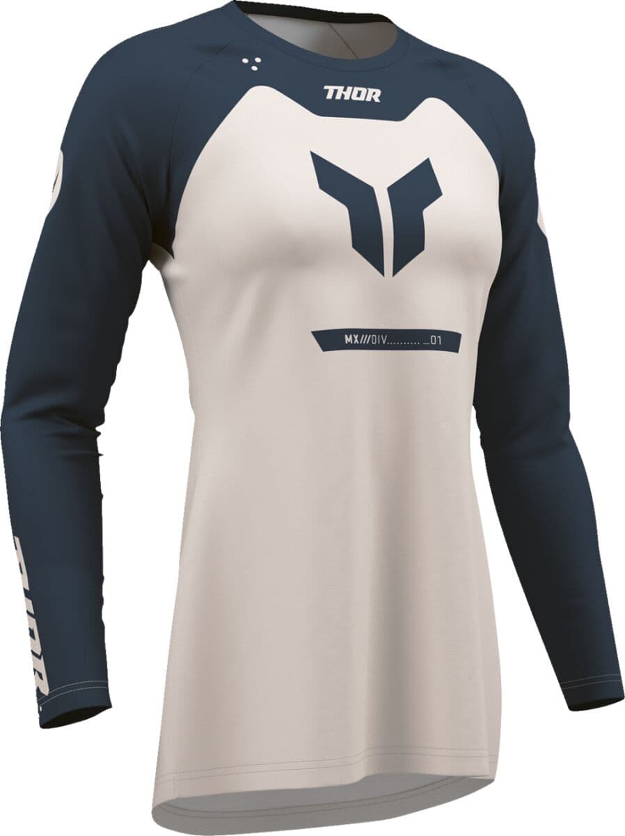 Women's Ridemode Menace Jersey Blue| Gray