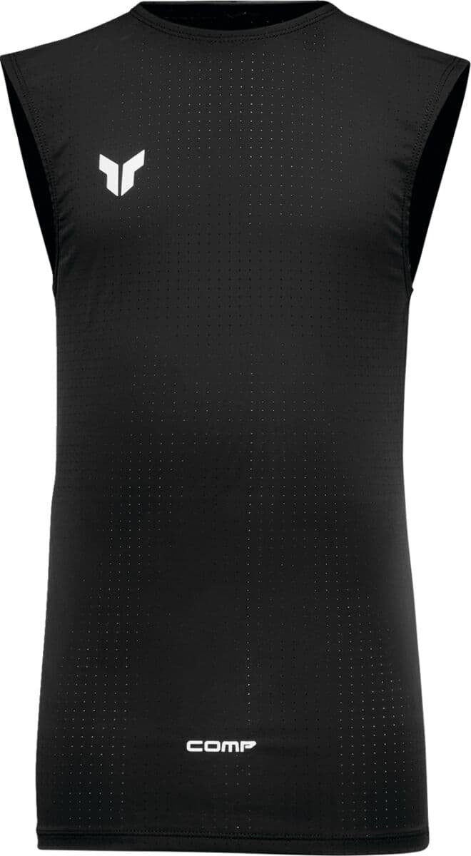 Youth Comp Sleeveless Shirt Black