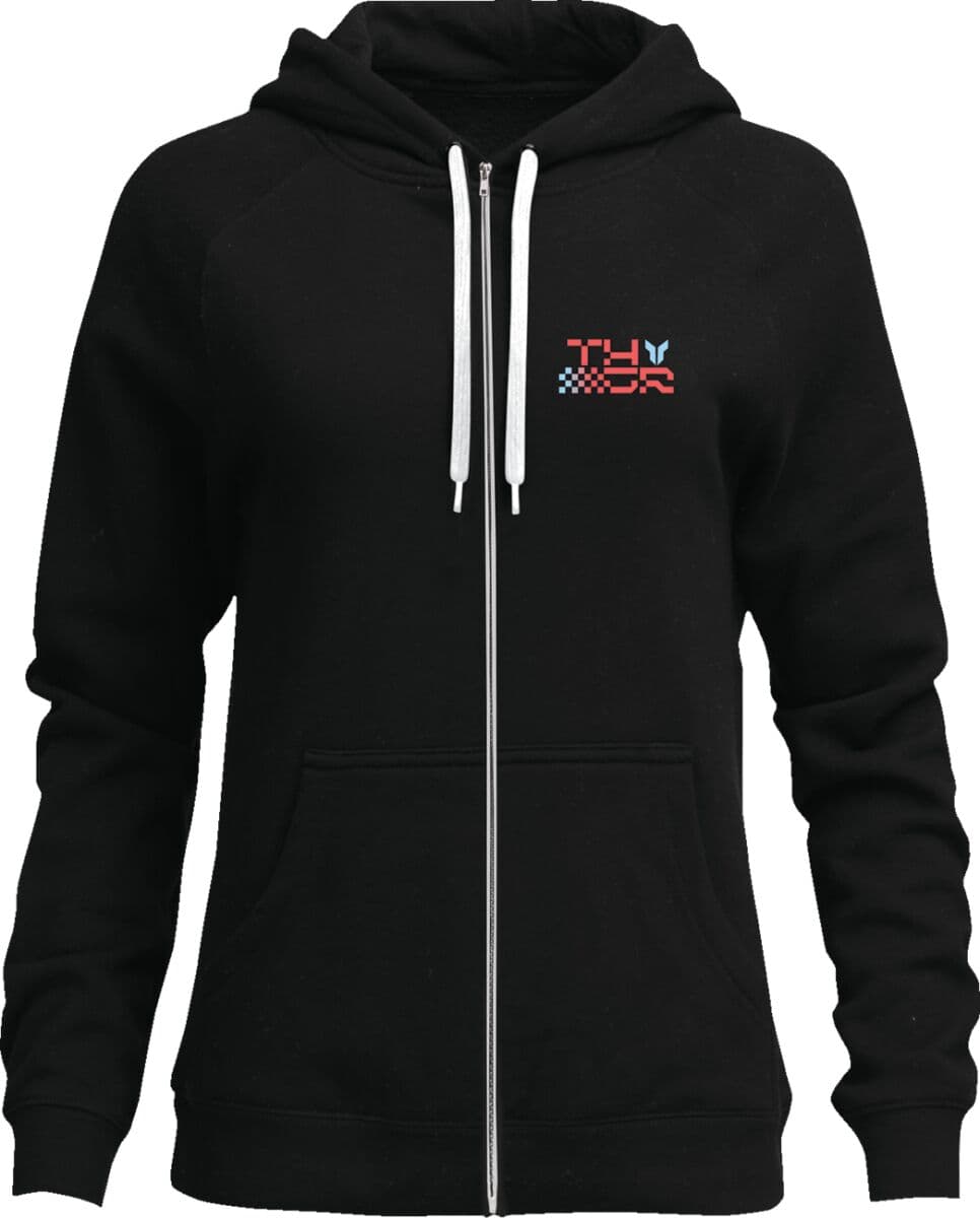 Women's Vantage Zip-Up Hoodie Black