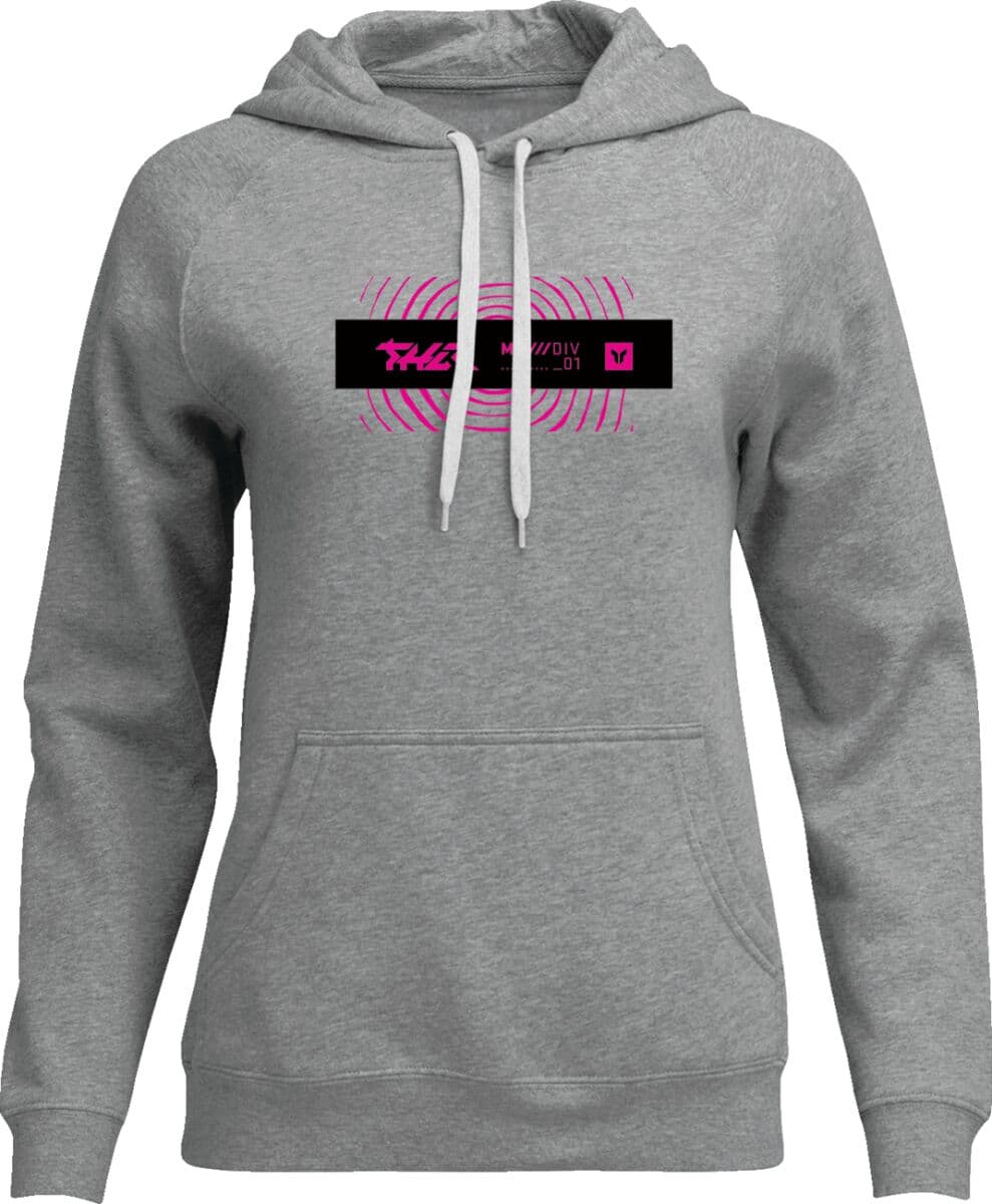 Women's Mind Control Pullover Hoodie Gray