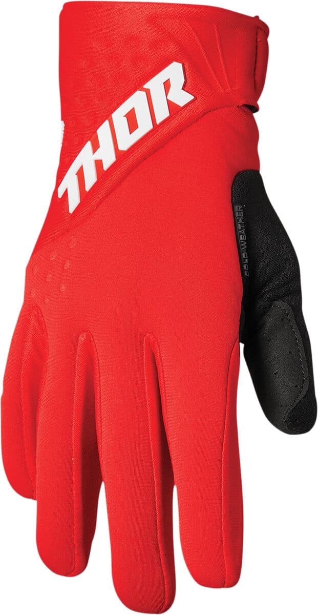 Spectrum Cold Weather Gloves Black| Red